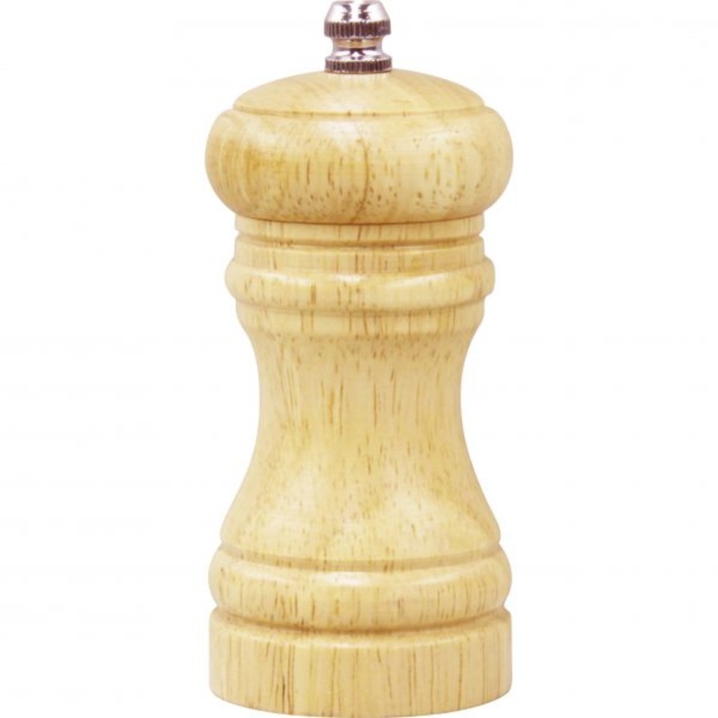 Salt-Pepper Mill - 115mm, Caf, Birch Wood Ceramic