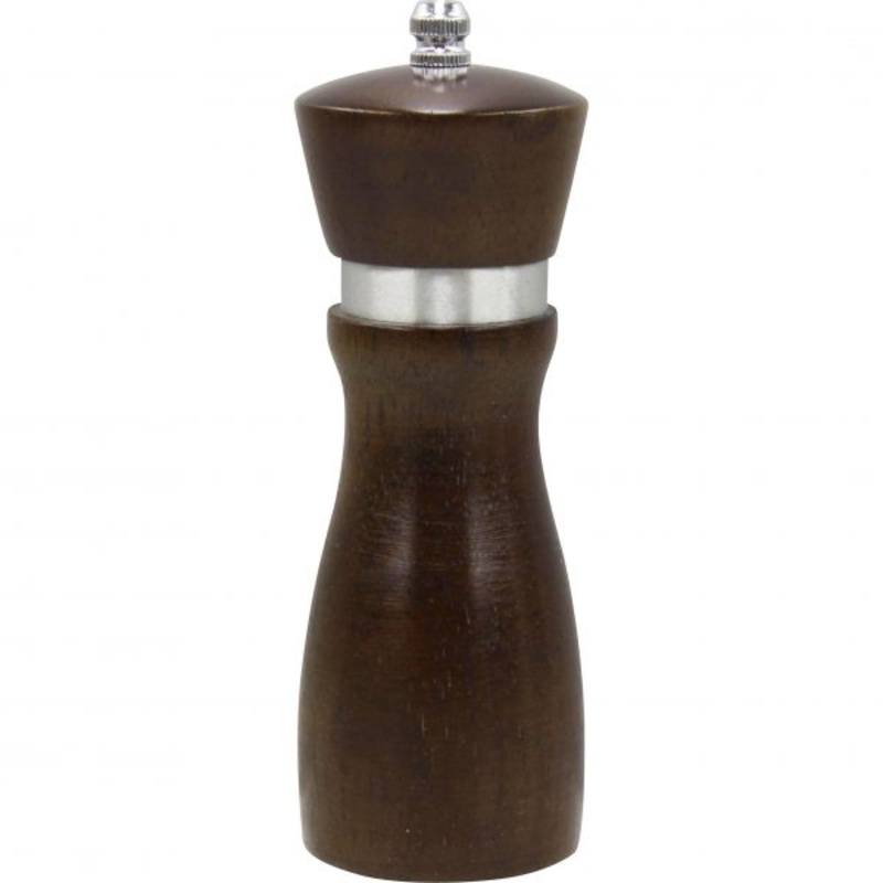 Salt-Pepper Mill - 155mm, Mondo, Dark Wood Ceramic
