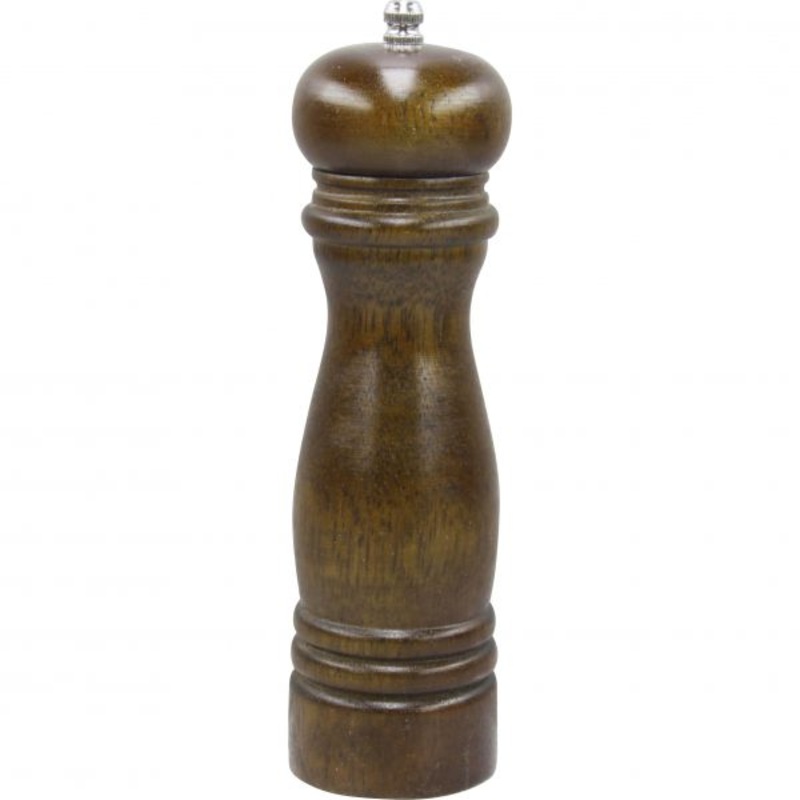 Salt-Pepper Mill - 215mm, Tempo, Dark Wood Ceramic: Pack of 1