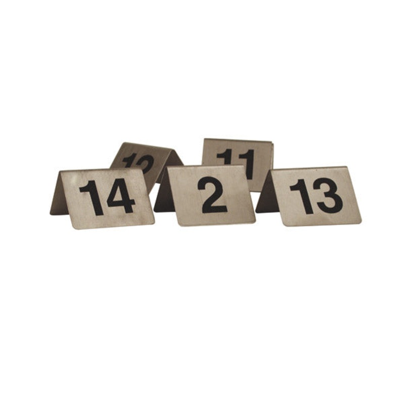 Table Number - S-S, A - Frame, Set 1 - 10: Pack of 1