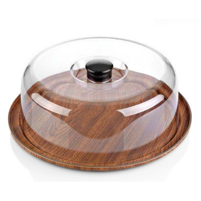 Cake Platter - with Cover Set, 300x110mm