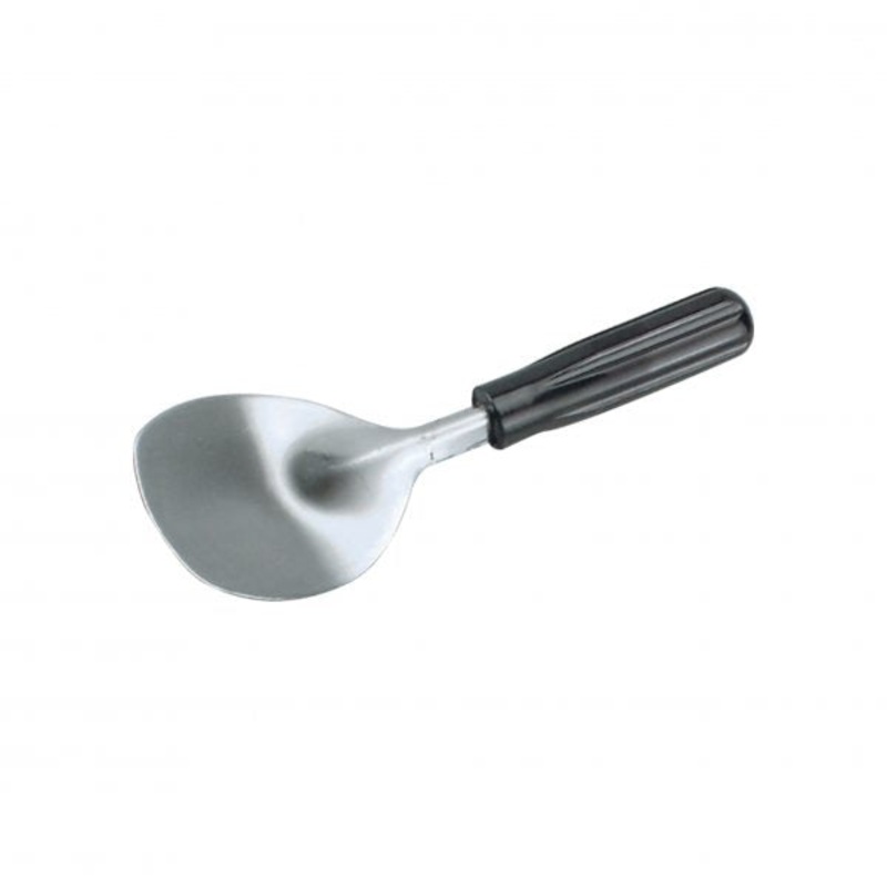 Ice Cream Spade Black - 230mm - Stainless Steel, Black Plastic Handle