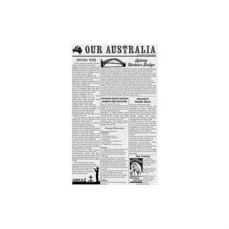 Newsprint Greaseproof Paper 190 x 310mm (200 Sheets)
