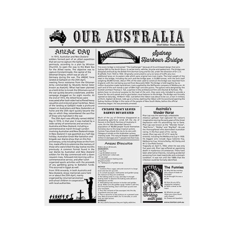 Newsprint Greaseproof Paper 310 x 380mm (200 Sheets)