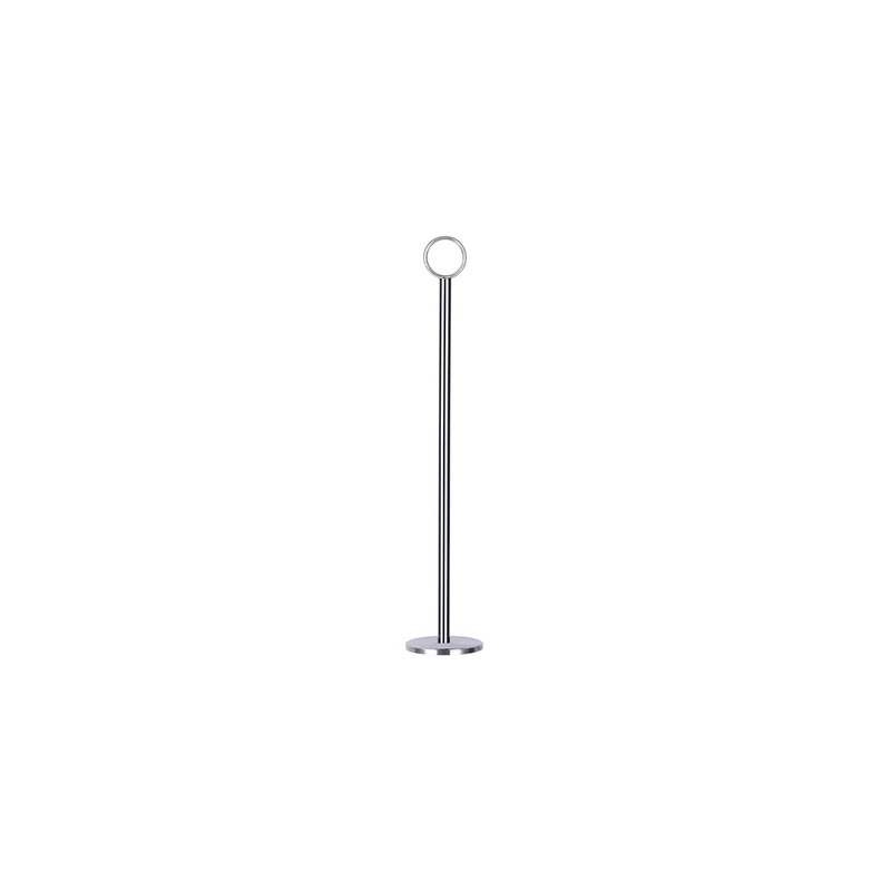 Table Number Stand - 300mm, Chrome