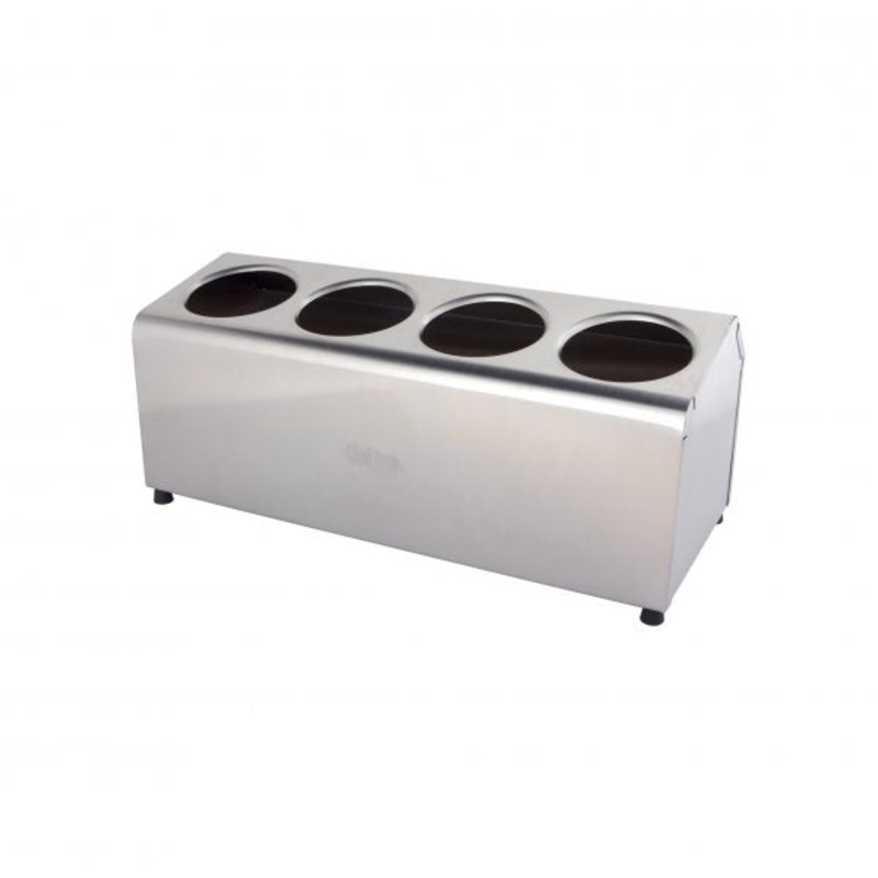 Cylinder Cutlery Holder - 4 Hole (4 Long)