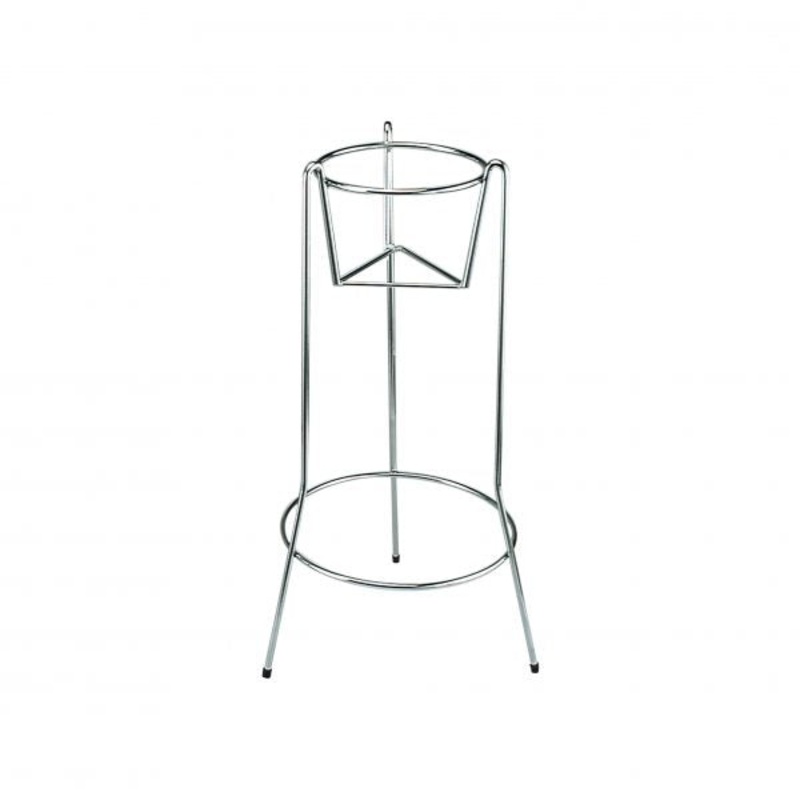 Chrome Ice Bucket Stand: Pack of 5