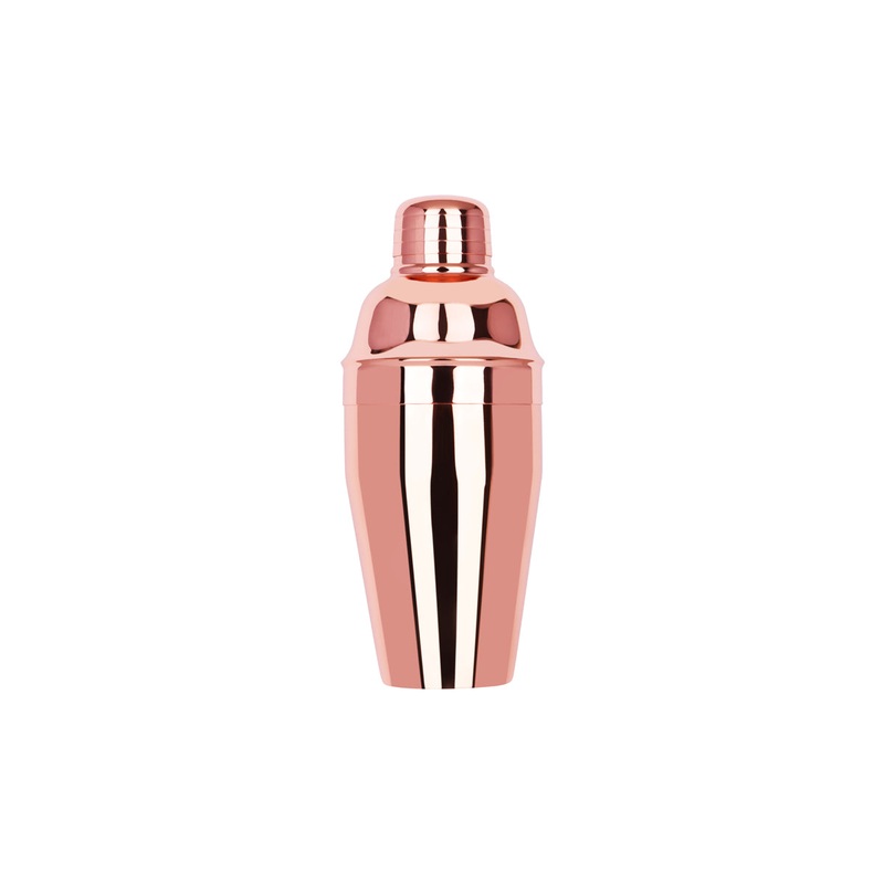 Classic Club Cocktail Shaker - 3Pc, Rose Gold, 300Ml: Pack of 1