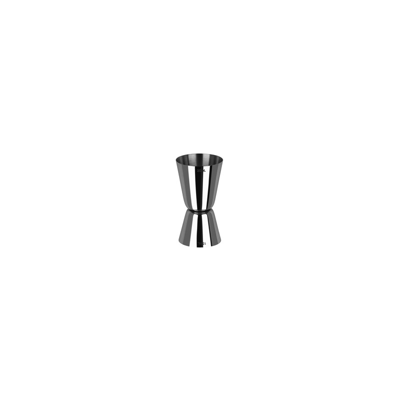 Classic Style Jigger - Gun Metal, 15/30ml