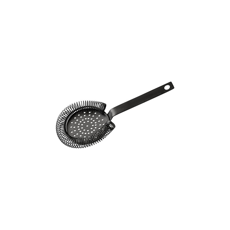 Deluxe Bar Strainer - 210mm, Black Moda: Pack of 1