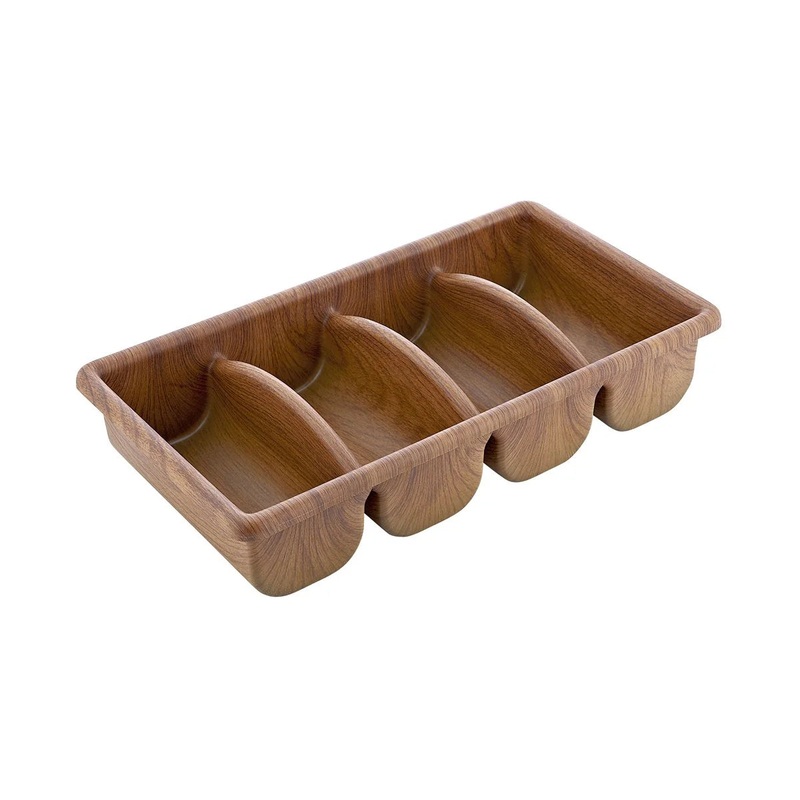Gastronorm Cutely Tray, 4 Compartments, 520 x 295 x 100mm