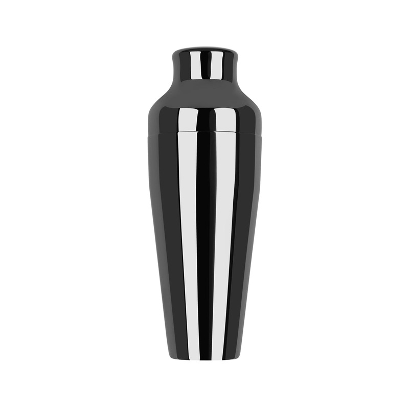 Parisian Cocktail Shaker - 2Pc, Gun Metal, 500Ml: Pack of 1