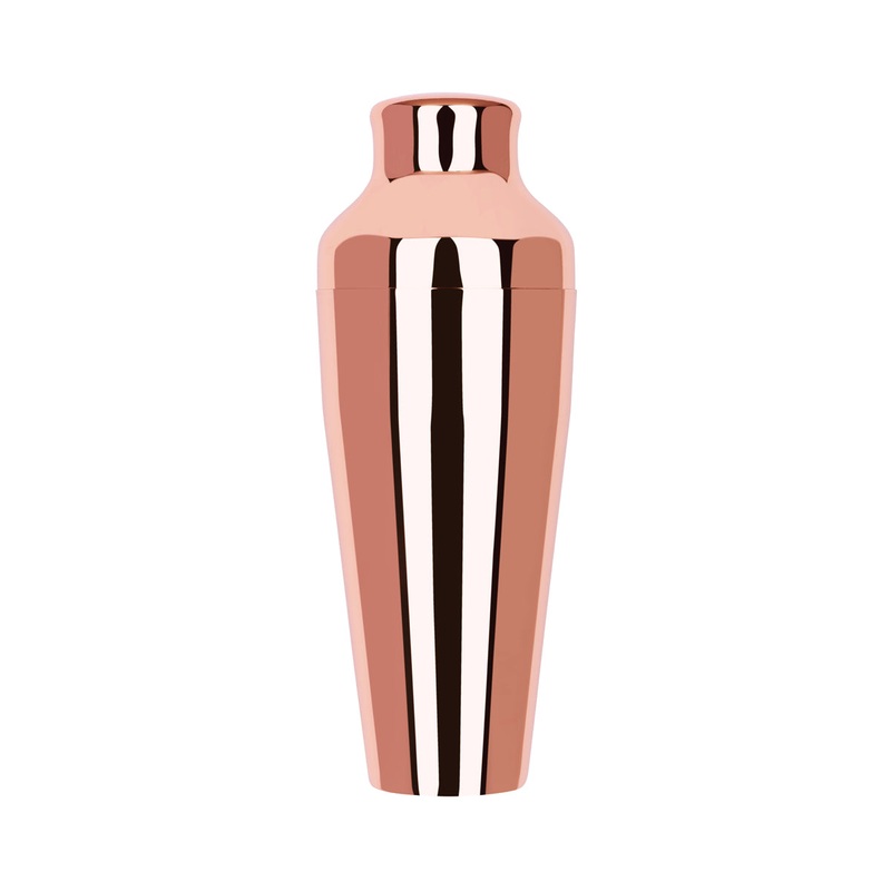 Parisian Cocktail Shaker - 2Pc, Rose Gold, 500Ml: Pack of 1