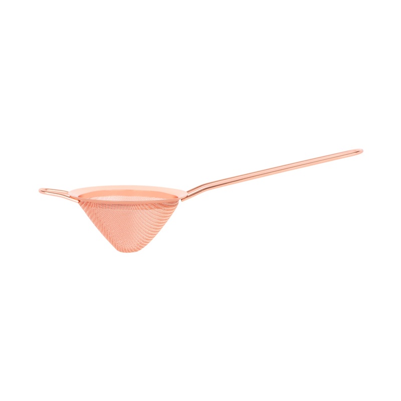 Snub Nose Mesh Strainer - Rose Gold: Pack of 1