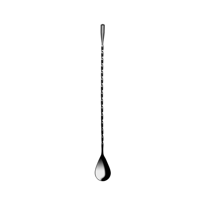 Tear Drop Bar Spoon - 300mm, Gun Metal