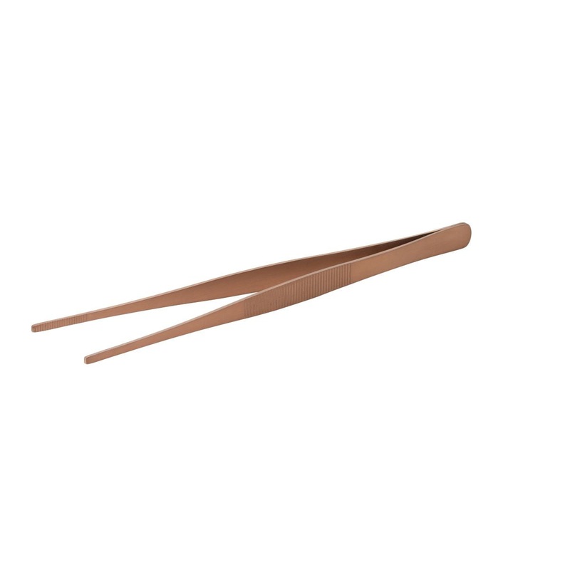 Utopia Tweezer Tong, Colour: Copper, Length: 250Mm: Pack of 6