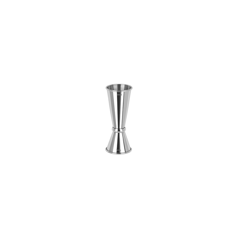 Zanzi Tokyo Jigger With Curled Edge - S/S -15/30Ml: Pack of 1