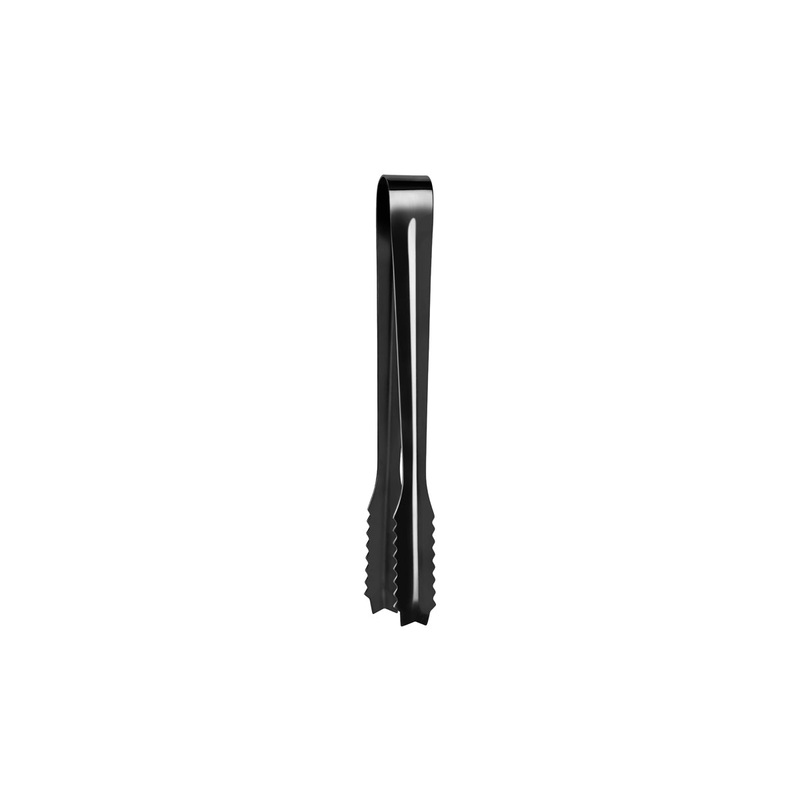 Alligator Teeth Ice Tong - Gun Metal, Black, 180Mm
