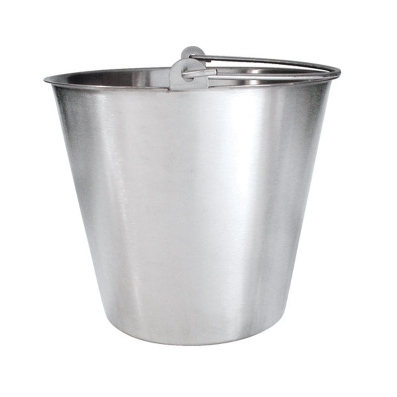 Bucket-Water Pail - 18-8, Hd, 13.0Lt: Pack of 1