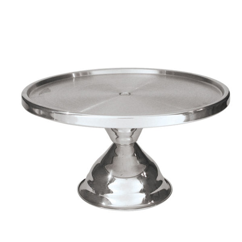Cake Stand - Stainless Steel, Tall, 300 x 175mm