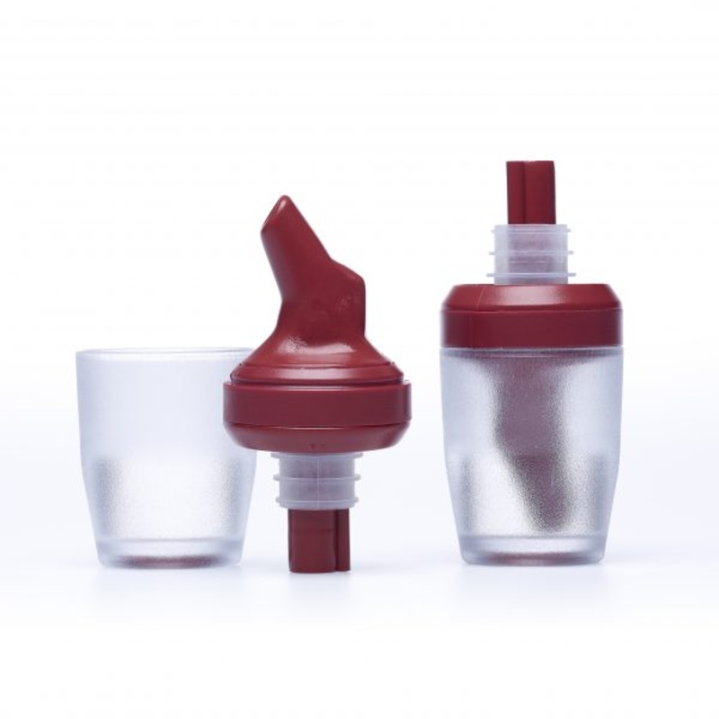 Combo Spirit Measure (12 Pack) - 30mL, Burgundy: Pack of 1