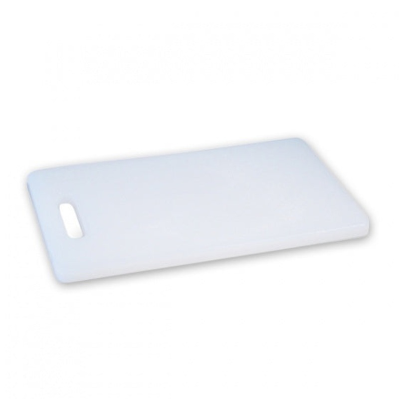 Cutting Board - Polyethylene, 205 x 305 x 13mm, White