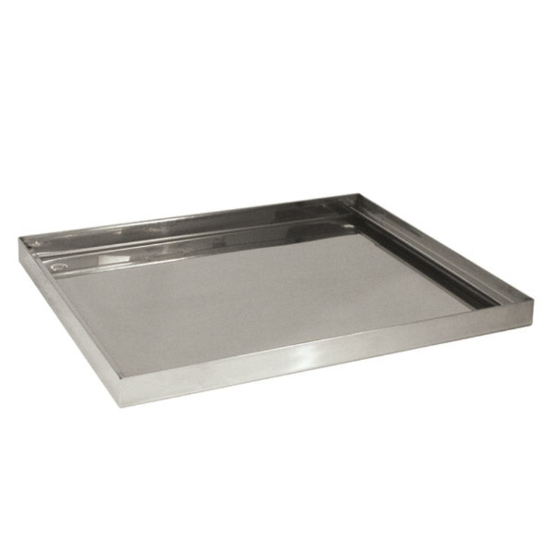 Drip Tray - Stainless Steel, Square, 360 x 360 x 25mm