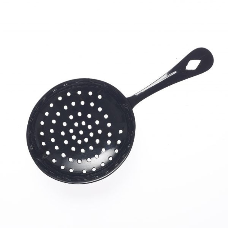 Ice Scoop-Round Julep - Perforated, Black Coated: Pack of 1