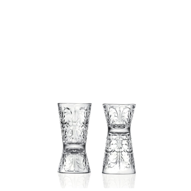 Jigger, Tattoo Clessidra Double, 30/60Ml