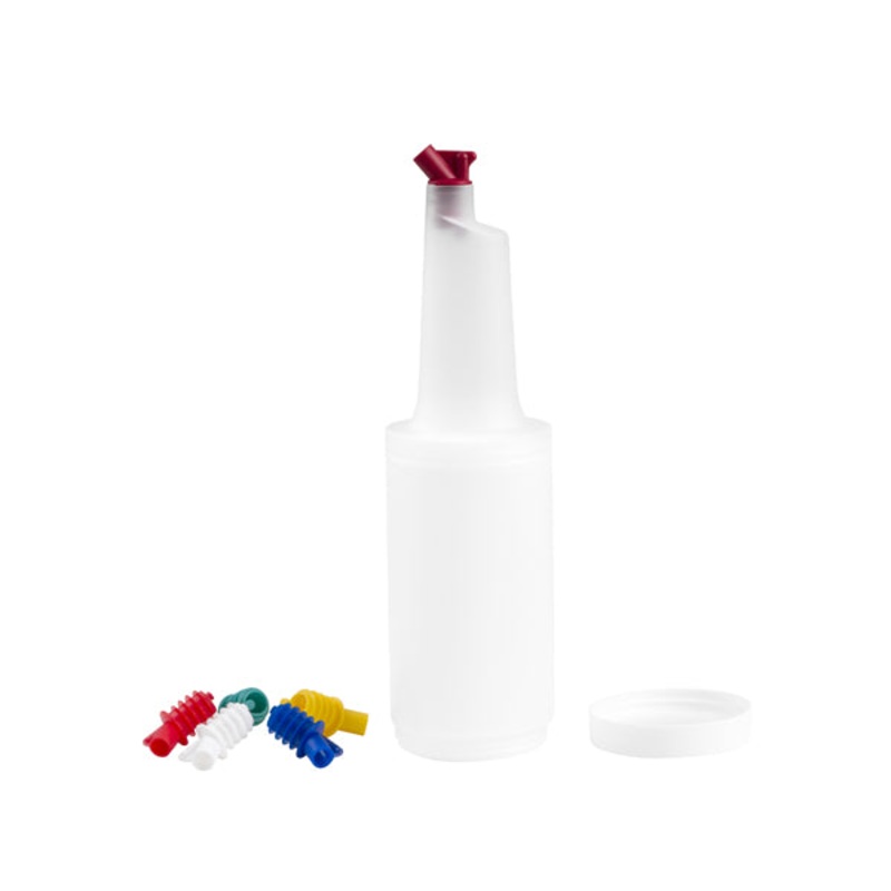 Juice Container - Round, 1.0Lt; Pack of 12