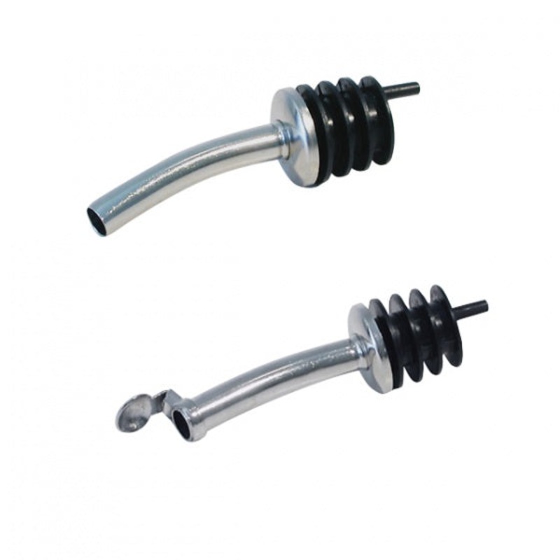 Speed Pourer - Plastic Cork, Black, with Cap