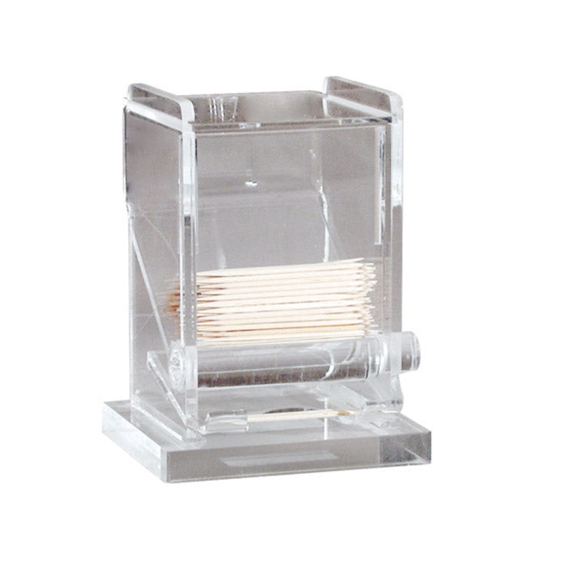 Toothpick Dispenser - Acrylic, 95 x 85 x 130mm