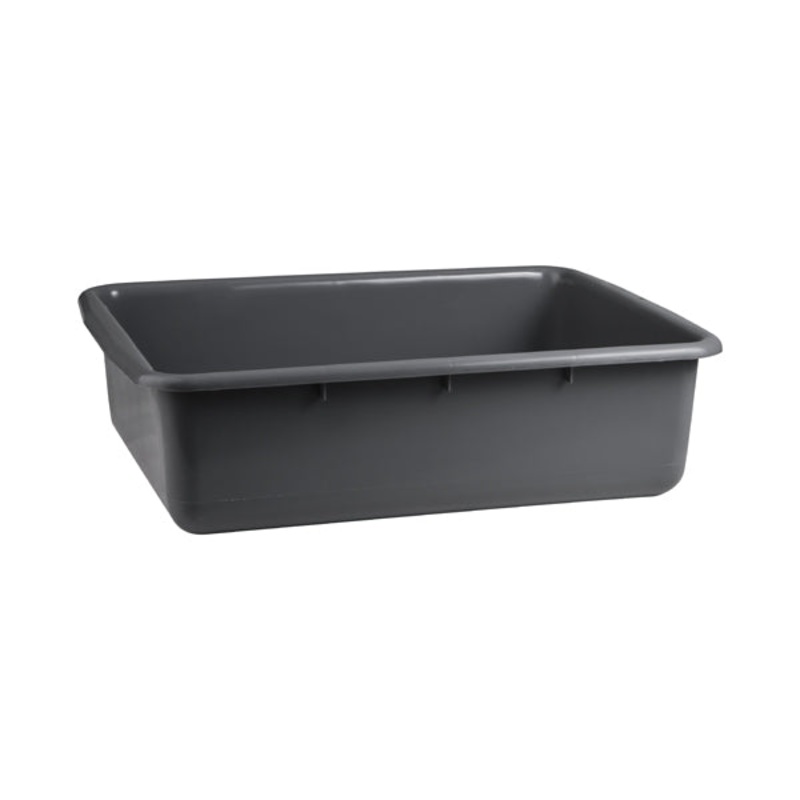 Tote Box - Plastic, Grey 500 x 380 x 145mm