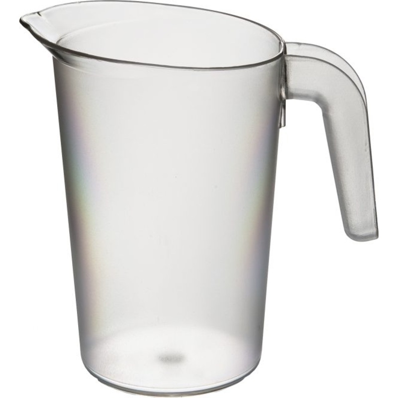 Pitcher - 1.0lt, Clear: Pack of 6