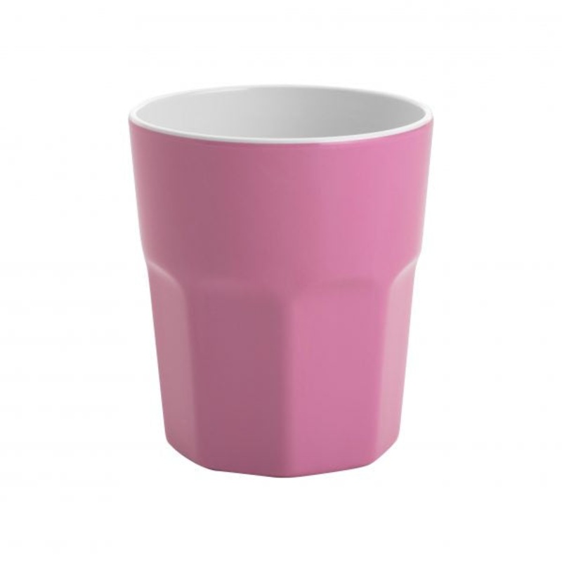 Tumbler - 100mm, 410ml, Gelato, Hot Pink-White: Pack of 12