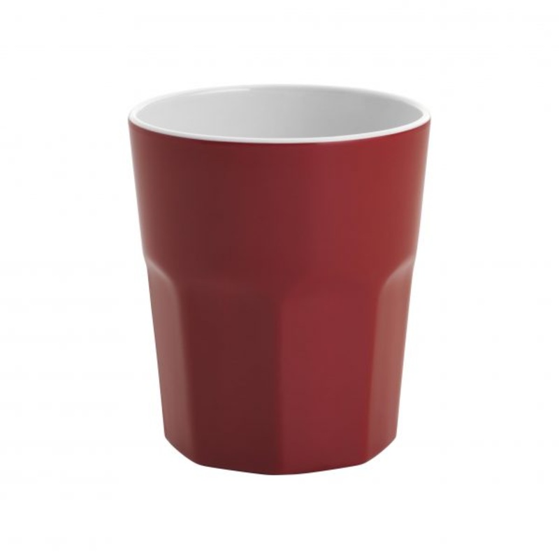 Tumbler - 100mm, Gelato, Red-White 410ml, Gelato, Red-White: Pack of 12