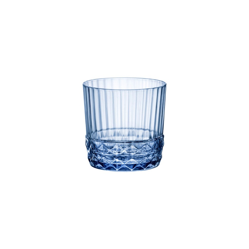 America 20's - Rocks 300Ml Sapphire Blue: Pack of 24