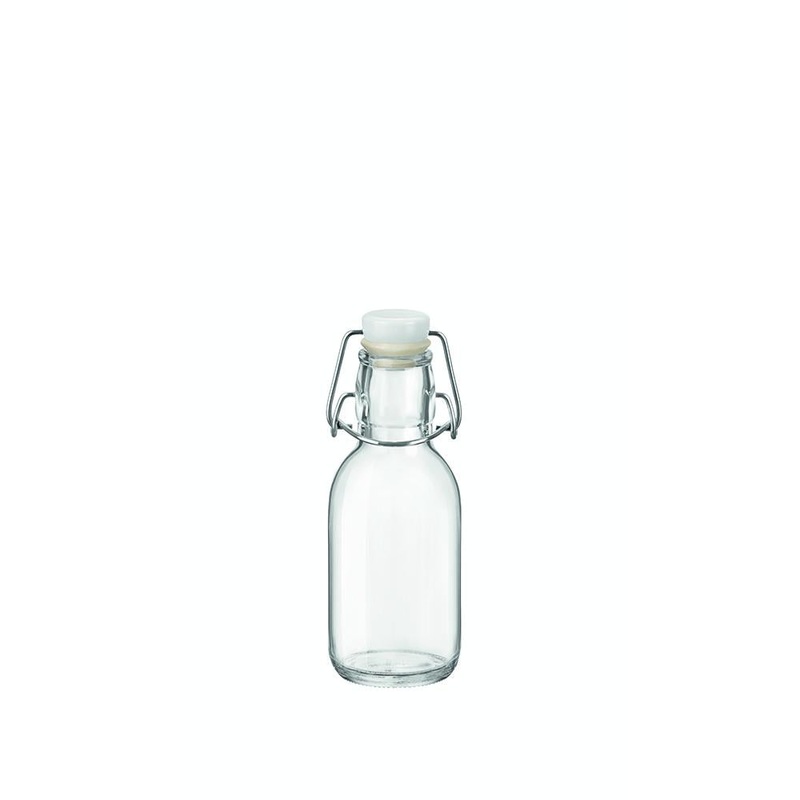 Emilia-Bottle 0.25Lt White Top: Pack of 12