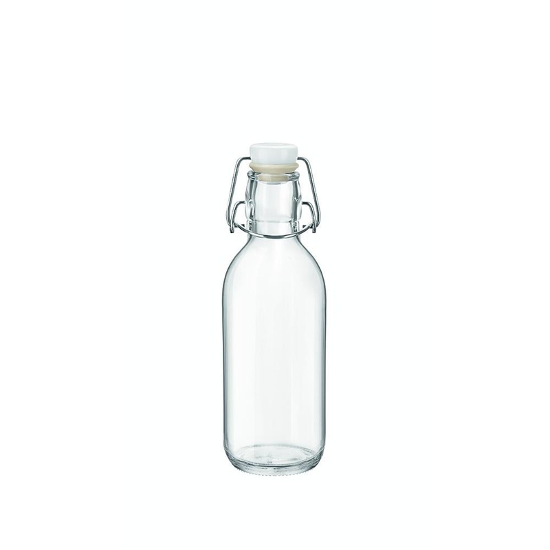 Emilia-Bottle 0.5Lt White Top: Pack of 12
