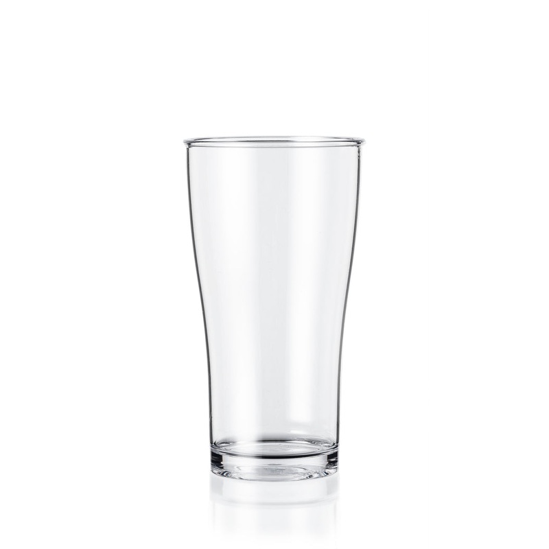 Unbreakable Club Conical Middy - 285ml, Tritan: Pack of 6