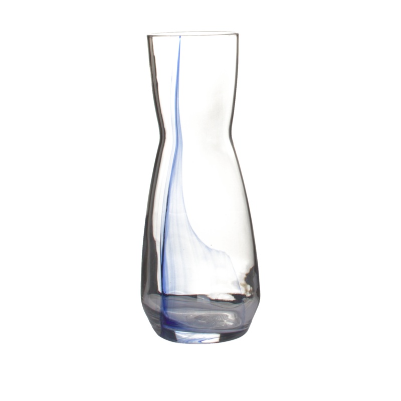 Royal Leerdam - Eleve Decanter Blue Fleck 1 Litre: Pack of 6