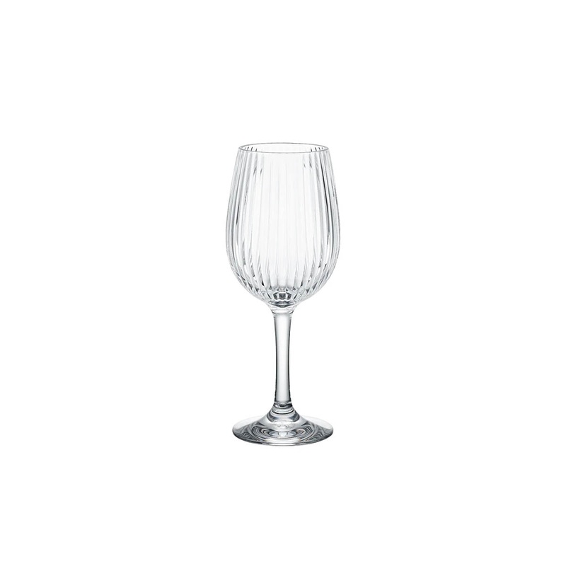 Unbreakable Bamboo Wine, Polycarbonate - 420ml: Pack of 4