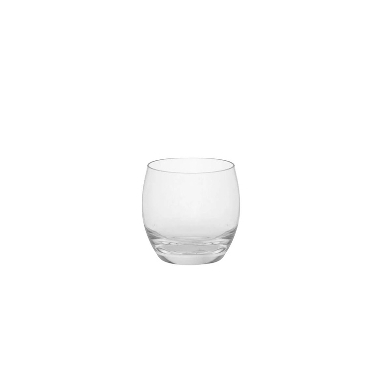 Unbreakable Essentials Jane Round Tumbler, Polycarbonate - 410ml: Pack of 4