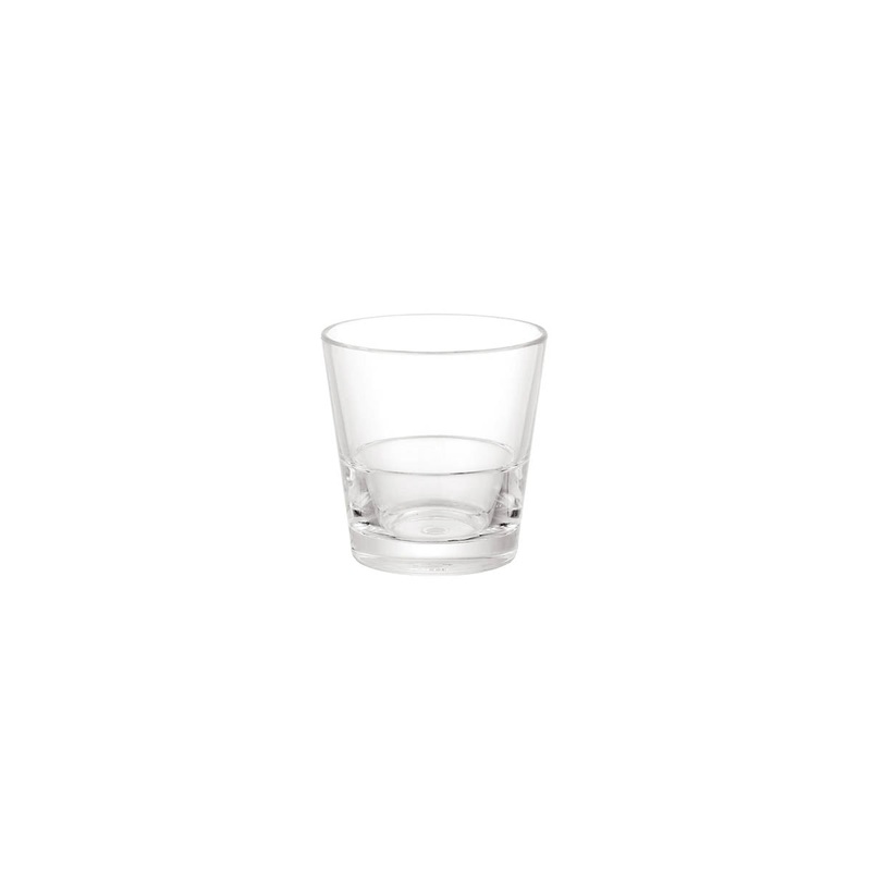 Unbreakable Essentials Stackable Tumbler, Polycarbonate - 330ml: Pack of 4