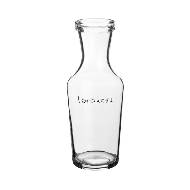 Carafe, 1Lt - Lock Eat: Pack of 12