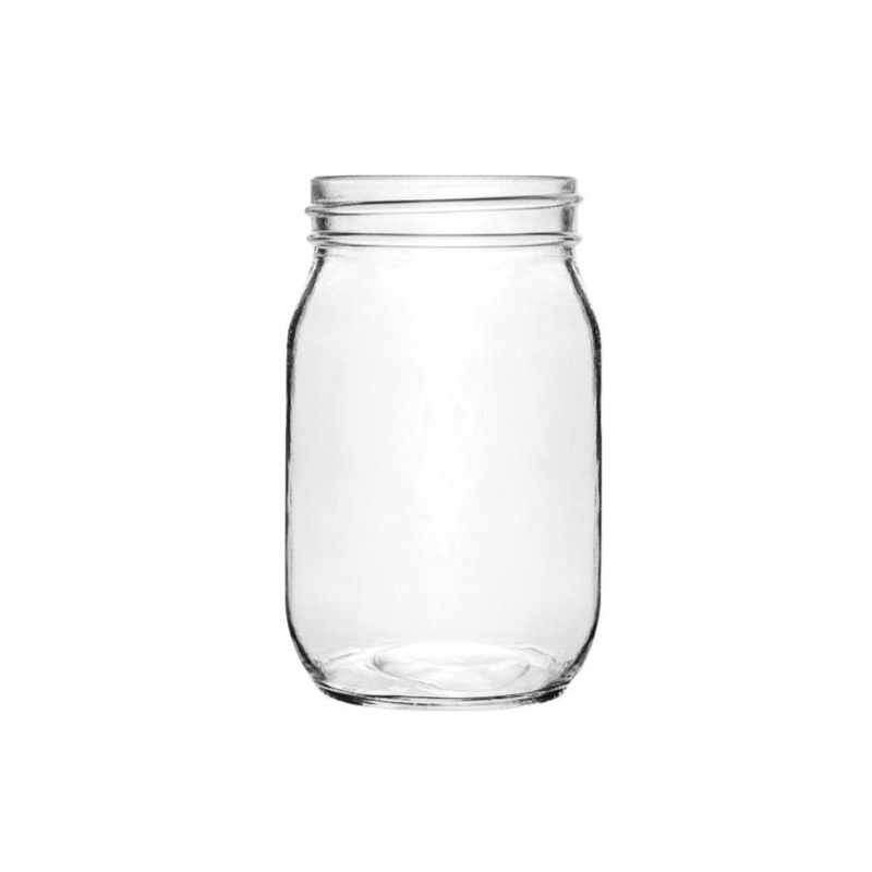 Drinking Jar - Plain (No Handle) - 473 ml: Pack of 12
