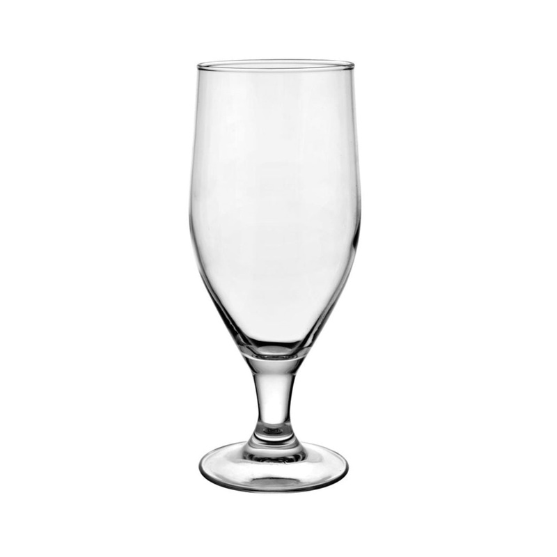 Dunkel Beer Glass - Tempered, 380Ml, Vicrila: Pack of 6