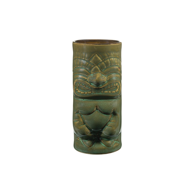 Tiki Tumbler - Green - 591Ml: Pack of 6
