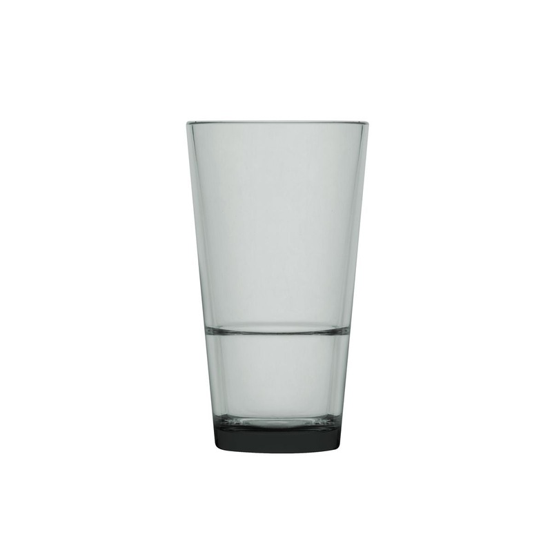 Colins Highball - 355ml, Smoke, Polycarbonate: Pack of 6
