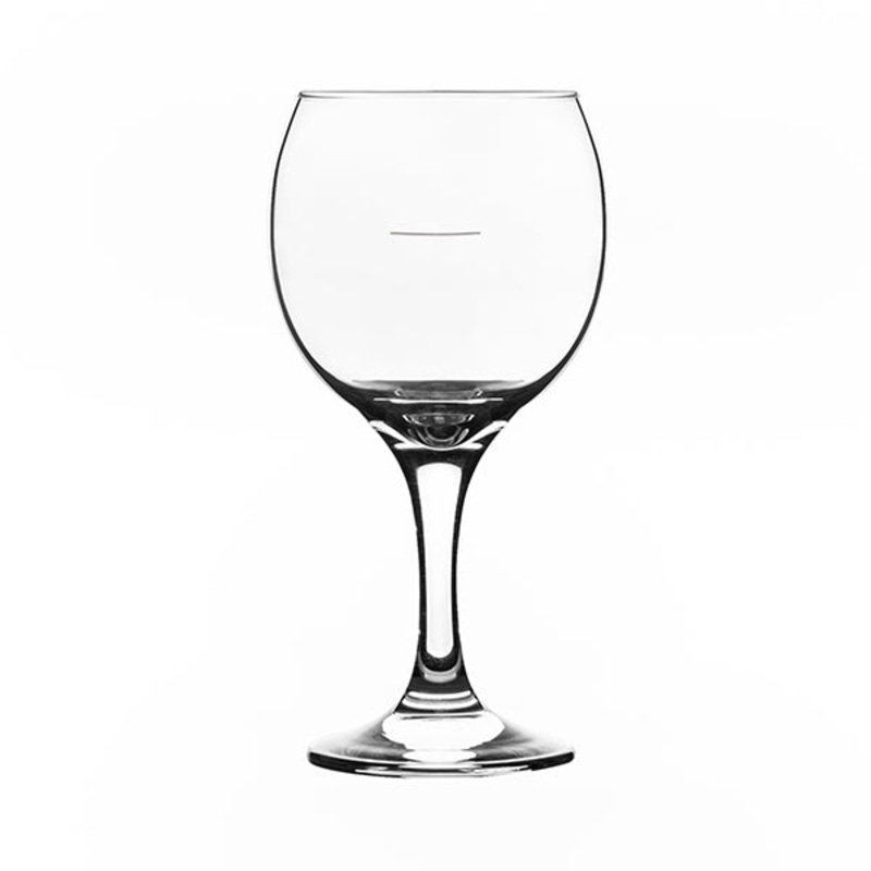 Crysta Iii Wine With Pour Line - 260ml: Pack of 24